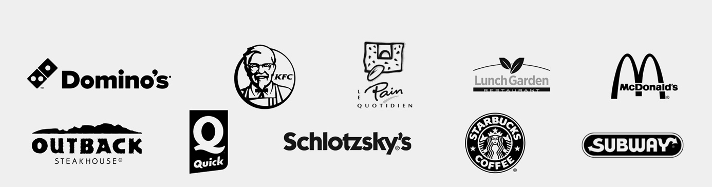 Food Service Customer Logos